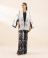 Women's Unstitched Lawn Embroidered Multi 2 Piece Suit